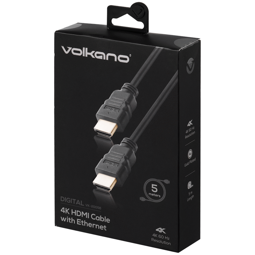 Volkano Digital Series 4K HDMI Cable 5m | VK-20056-BK[V2]