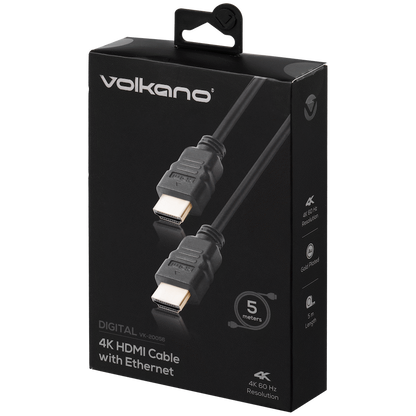 Volkano Digital Series 4K HDMI Cable 5m | VK-20056-BK[V2]