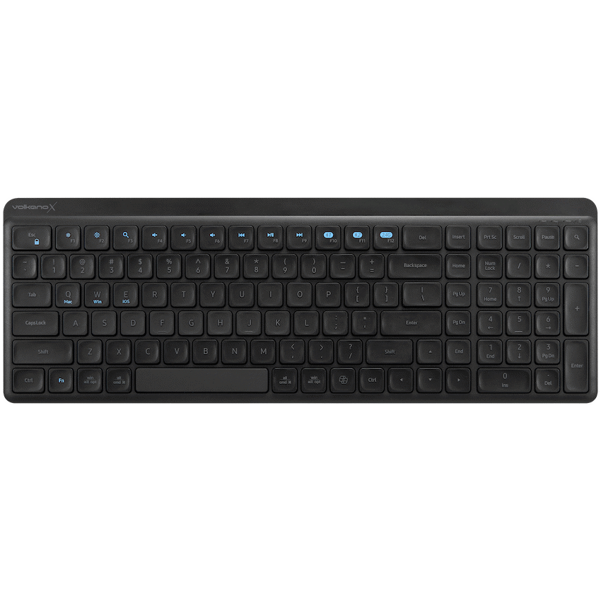 VolkanoX Scorch Bluetooth Wireless Keyboard and Mouse Combo - Graphite | VKX-209-GT