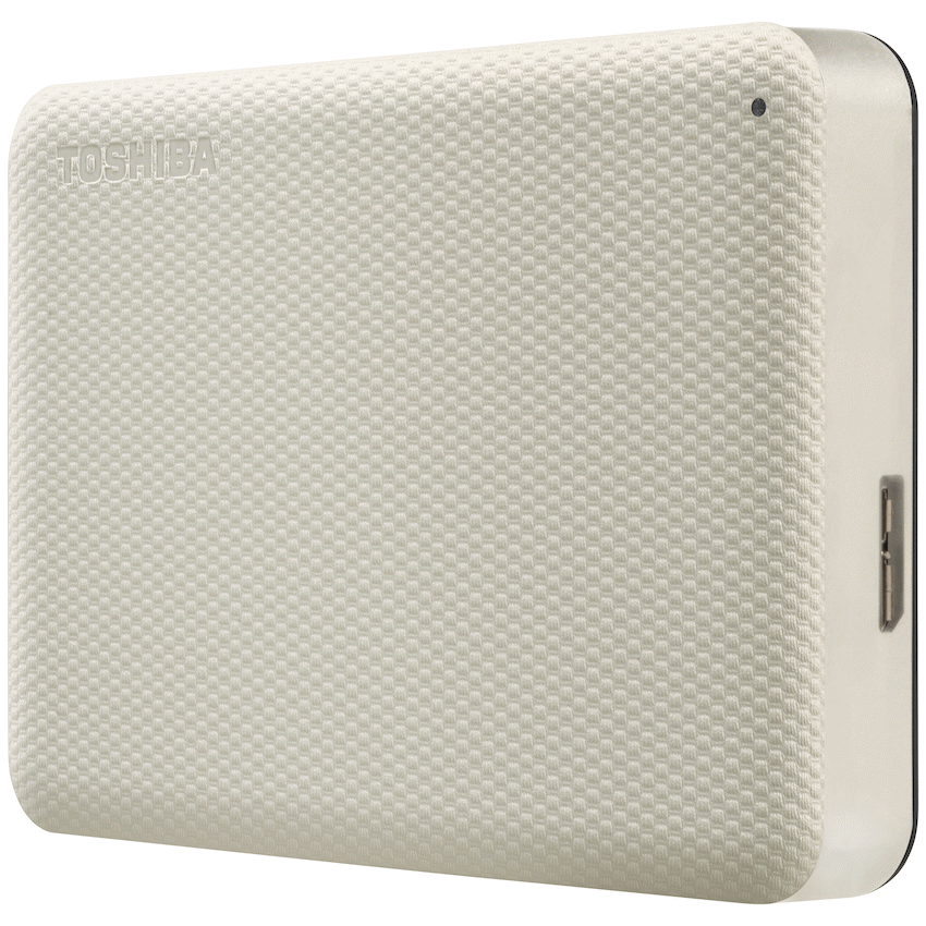 ToshibaToshiba Canvio Advance 2TB 2.5" Portable External Hard Drive USB 3.2 Gen 1 (White) | HDTCA20EW3AAH