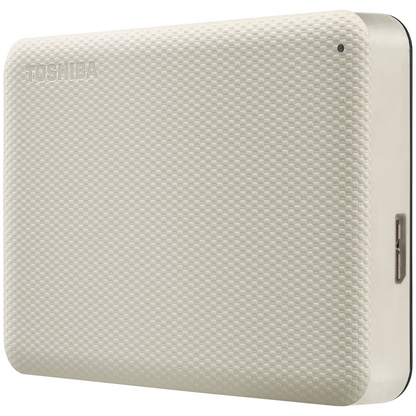 ToshibaToshiba Canvio Advance 2TB 2.5" Portable External Hard Drive USB 3.2 Gen 1 (White) | HDTCA20EW3AAH