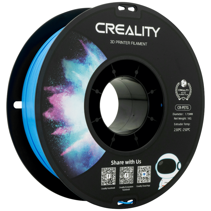 Creality 1.75mm PETG Filament - Technology Blue 1Kg | 3301030049