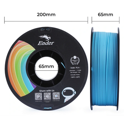 Creality 1.75mm Ender-PLA+ Filament - Blue 1Kg | 3301010310