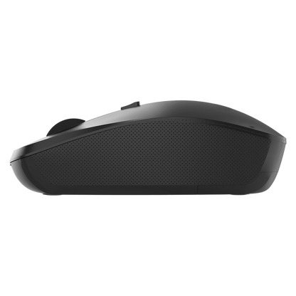 Volkano Granite Series Rechargeable Wireless Mouse - Black | VK-20196-BK