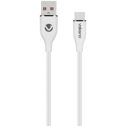 Volkano Flexi Series USB to Micro USB 1.5m 18w - White | VK-20261-WT