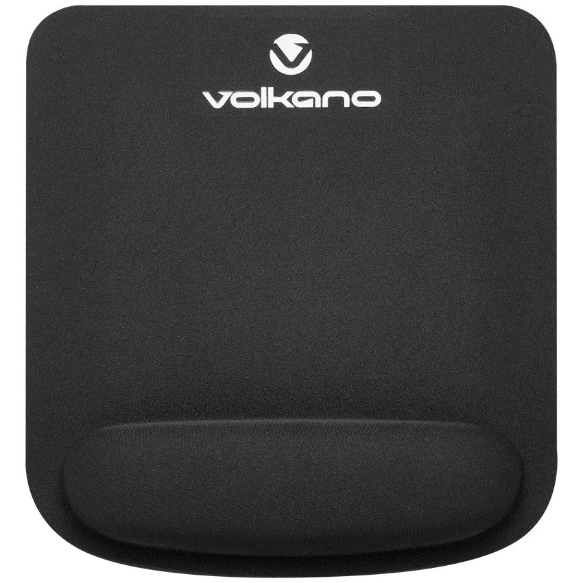Volkano Rest Series Gel Mousepad - Black | VK-20023-BK