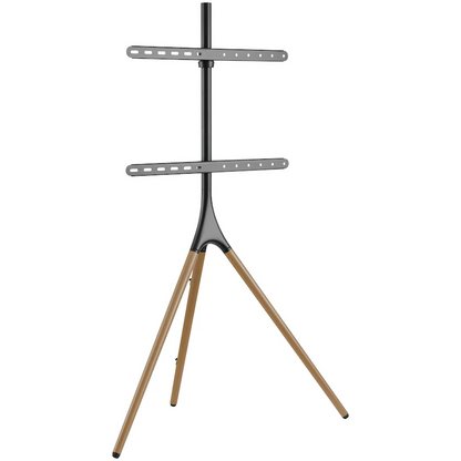 Volkano Steel series Fixed Easel TV Stand 45" - 65" TVs | VK-4042-BK