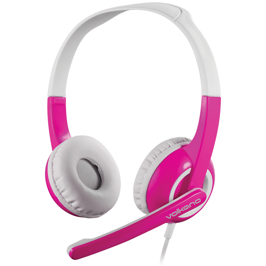 Volkano Kids Chat Junior Series Headset with Mic - Pink | VK-6512-PK
