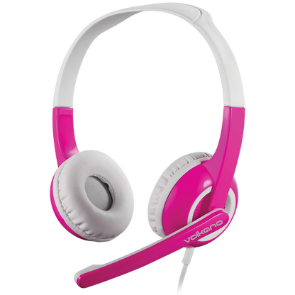 Volkano Kids Chat Junior Series Headset with Mic - Pink | VK-6512-PK