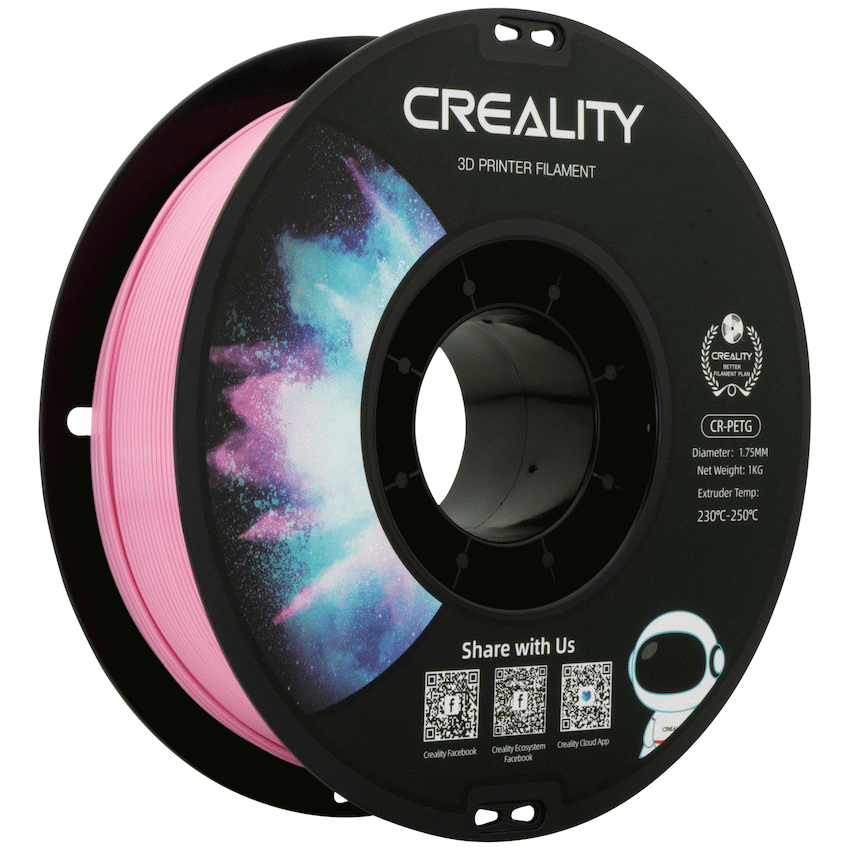 Creality 1.75mm PETG Filament - Pink 1Kg | 3301030048