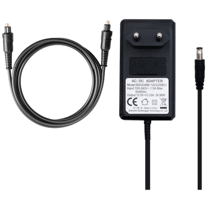Volkano Power Supply and 1.2m Toslink Cable Bundle | VK-BUN-74