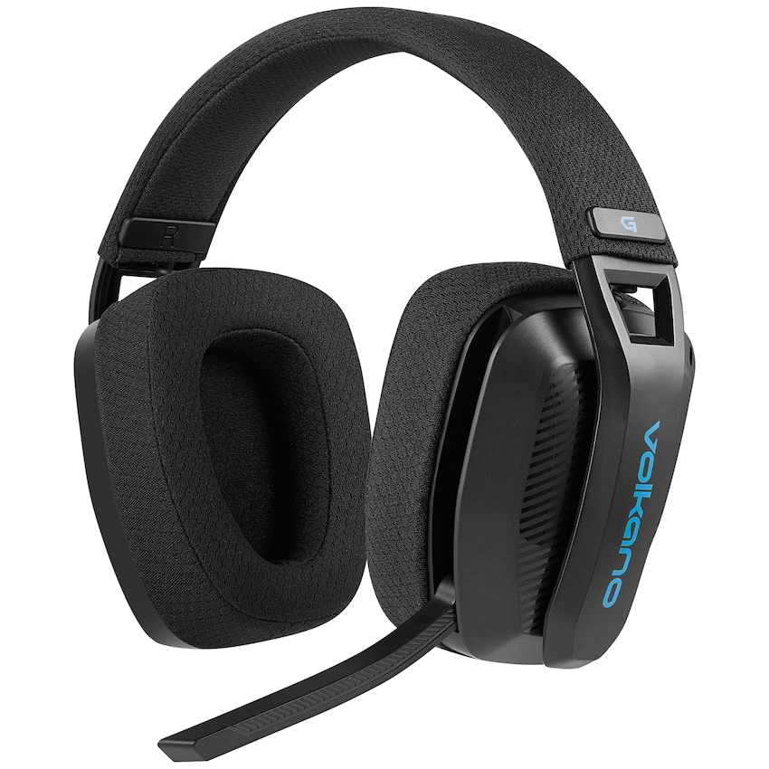 Volkano gaming Eclipse X1 Tri-mode Ultra Lightweight Gaming Headphone - Black | VG-244-BK