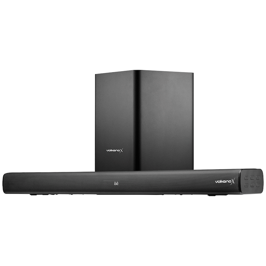 VolkanoX Supersonic 2 Series 2.1 200w Soundbar System with Wireless Subwoofer - Black | VK-3911-2.1[V2]