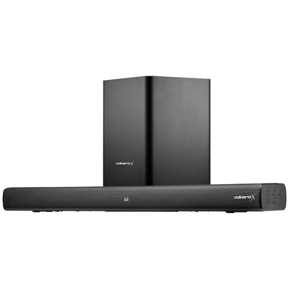 VolkanoX Supersonic 2 Series 2.1 200w Soundbar System with Wireless Subwoofer - Black | VK-3911-2.1[V2]