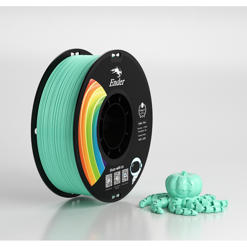 Creality 1.75mm Ender-PLA+ Filament - Jade Green 1Kg | 3301010311