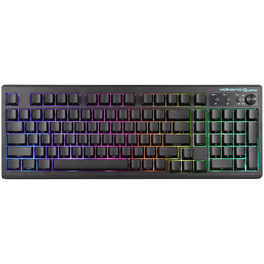Volkano Gaming Shadow X1 Wired Gaming Keyboard with RGB lighting | VG-207-BK