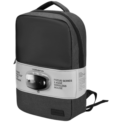 Volkano Taurus 15.6" Backpack & Mouse combo | VK-9196-BK
