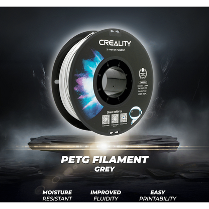 Creality 1.75mm PETG Filament - Grey 1Kg | 3301030039