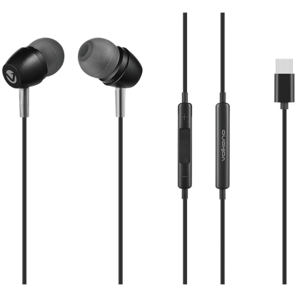 Volkano Prism 3 Series Type-C Earphone - Black | VK-1019-BK[V2]