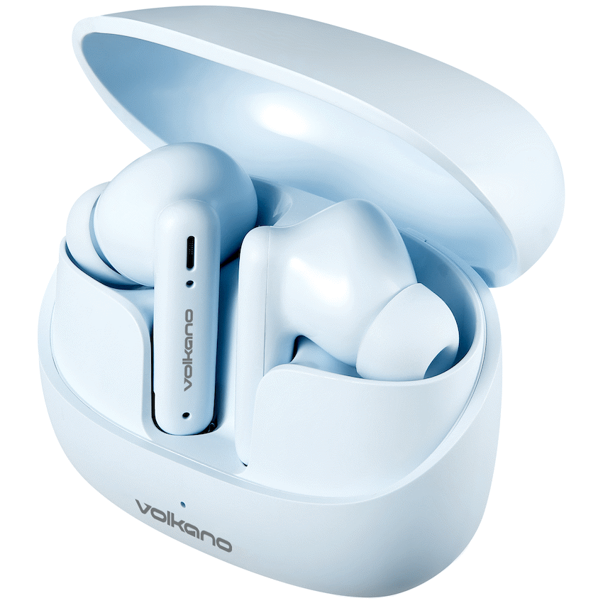 Volkano Jupiter Series TWS Earphones - Pastel Blue | VK-1158-PB