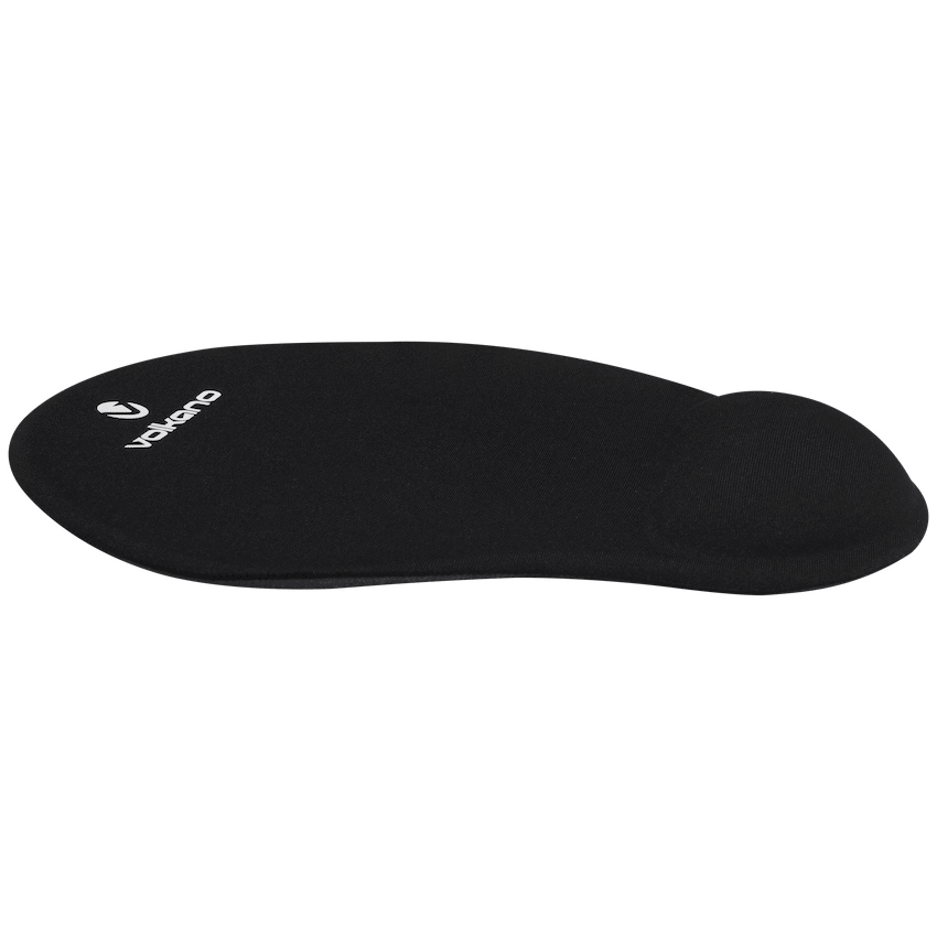 Volkano Comfort Series Gel Wristguard Mousepad - Black | VK-20009-BK