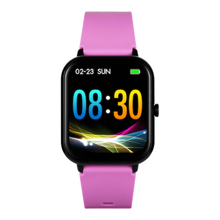 Volkano Chroma Series Smartwatch with Flamingo Pink Strap | VK-5088-FP