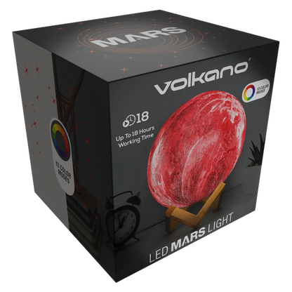 Volkano Galactic Series Mars Light | VK-50022-MRS