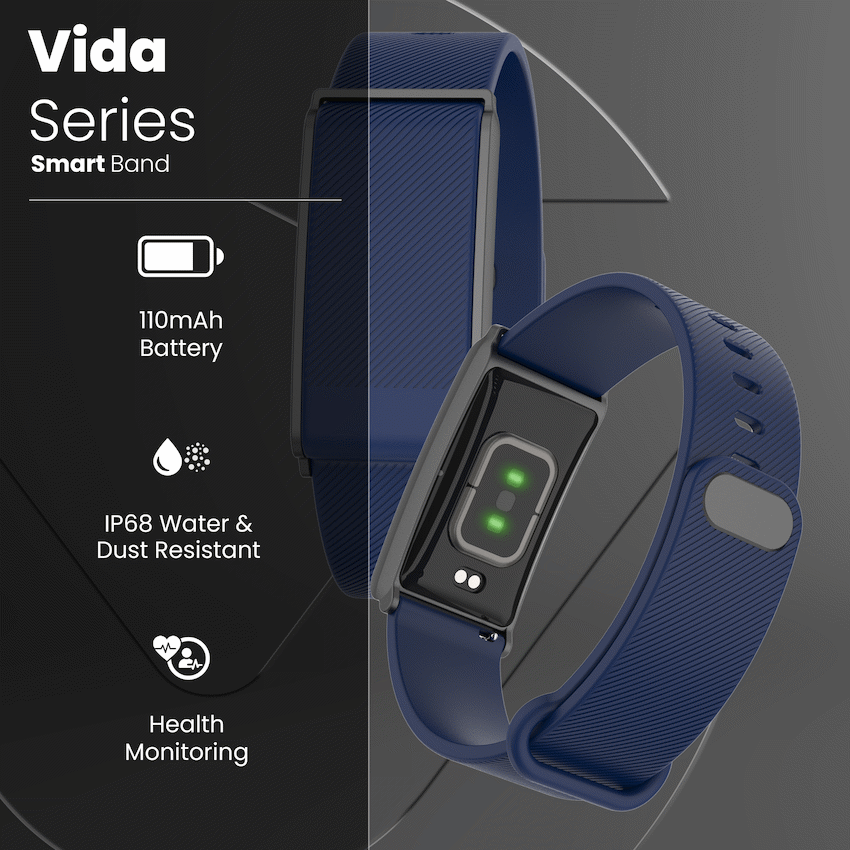 Volkano Vida Series  Smart Band -Navy | VK-5101-NV
