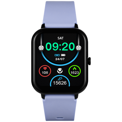 Volkano Chroma Series Smartwatch with Ultramarine Strap | VK-5088-UM