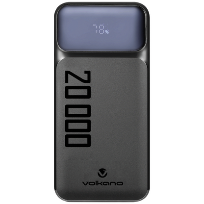 Volkano Roma Series 20000mah PD 22.5w Power Bank | VK-9025-BK