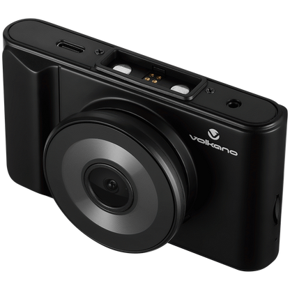 Volkano Trueview Series Dash Camera Front + Rear | VK-10031-BK
