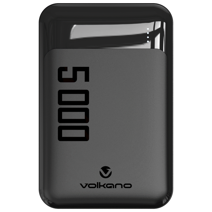 Volkano On the Go 5000mah Power Bank | VK-PDQ002-BK