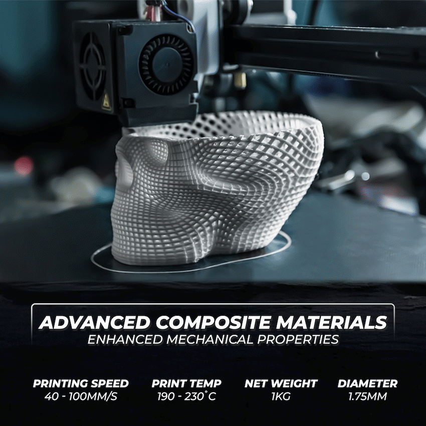 Creality 1.75mm PLA Matte Filament - Grey 1Kg | 3301010299