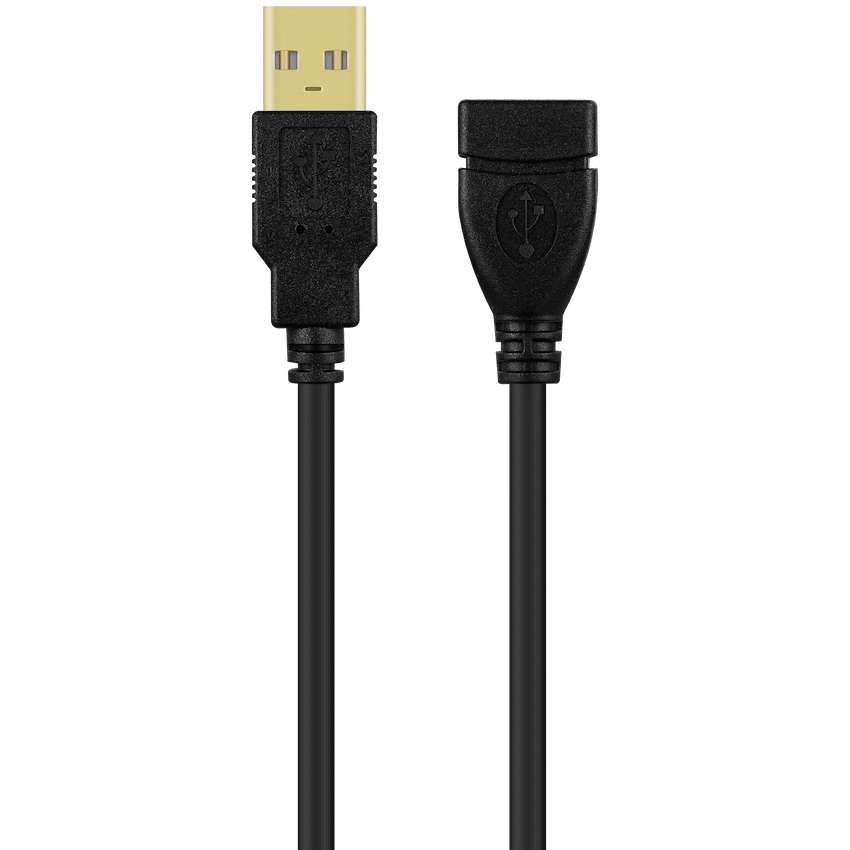 Volkano Extend Series USB Extension Cable - 2m - Black | VK-20017-BK