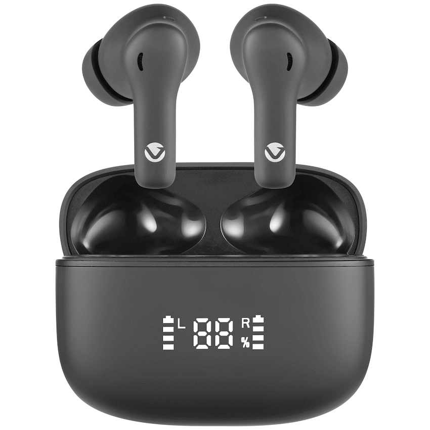 Volkano Cove Series True Wireless Earphone with Charging Case | VK-1163-BK