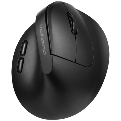 Volkano Curve Series Ergonomic Bluetooth Wireless mouse - Black | VK-20305-BK