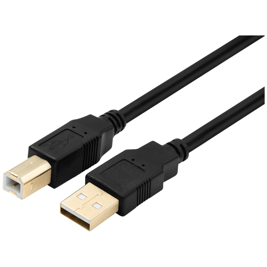 Volkano Print Series USB Printer Cable 1.8m - Black | VK-20016-BK
