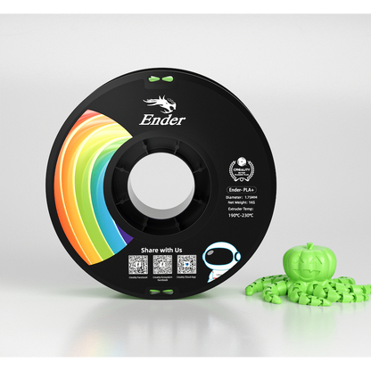 Creality 1.75mm Ender-PLA+ Filament - Apple Green 1Kg | 3301010313