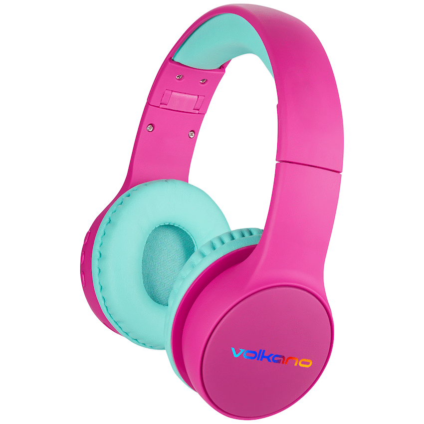 Volkano Kids Atlas Bluetooth Padded Headphones with dB Switch Function | VK-9938-PK