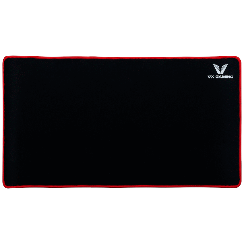 VX Gaming Battlefield series gaming mousepad - Extra large black/red - 550mm | VX-108-BKRD