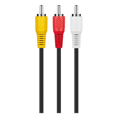 Volkano 3 RCA to 3 RCA Cable 3m | VK-4422-BK