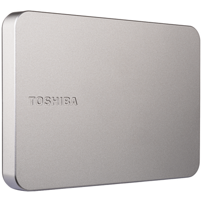 Toshiba Canvio Flex 1TB 2.5" Portable External Hard Drive USB-C / USB 3.2 Gen 1 (Warm Silver) | HDTX210ESCAA
