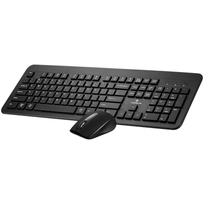 Volkano Cobalt Wireless Keyboard and Mouse | VK-20120-BK