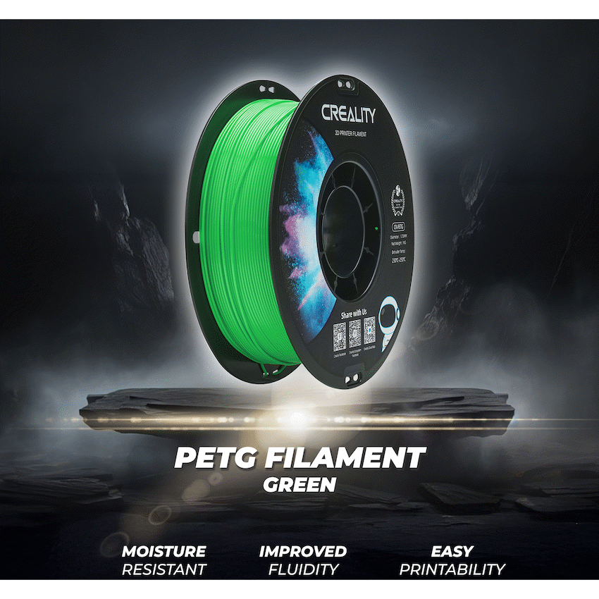 Creality 1.75mm PETG Filament - Green 1Kg | 3301030046