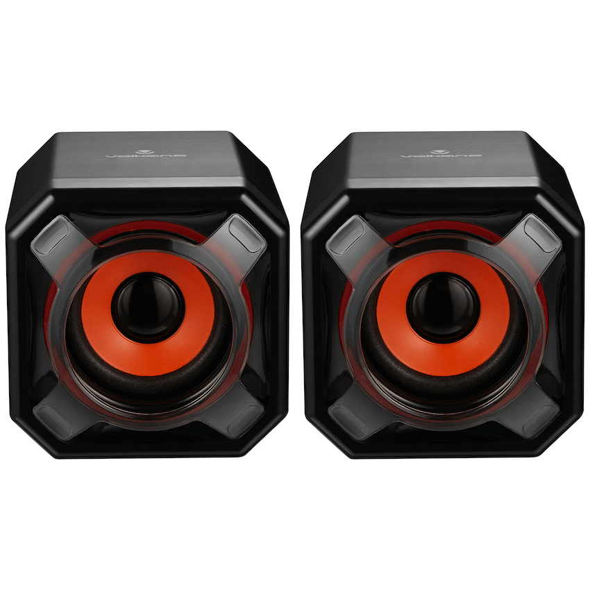 Volkano Rush Series Multimedia Speakers | VK-0001-BK