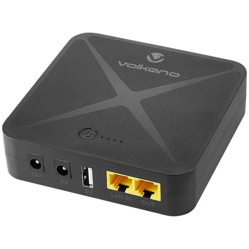 Volkano Sustain Series Mini UPS 5200mAh | VK-9101-BK