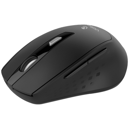 Volkano Chrome Series Wireless Mouse - Black | VK-20234-BK