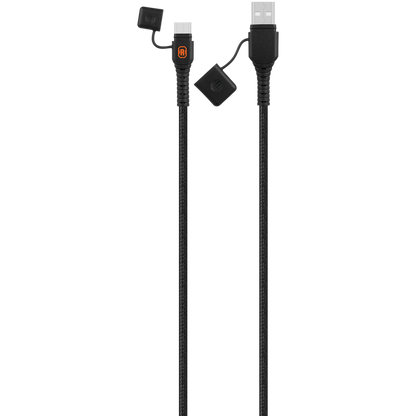 Rugged by Volkano Waterproof and Dustproof USB to Type-C Cable - 1.2m | VK-4100-UC1