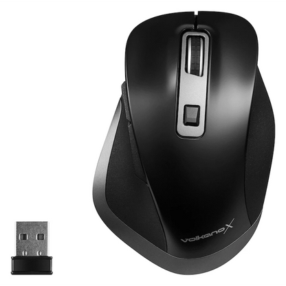 VolkanoX Amber series BT Tri-Mode Rechargeable Mouse | VKX-20085-BK