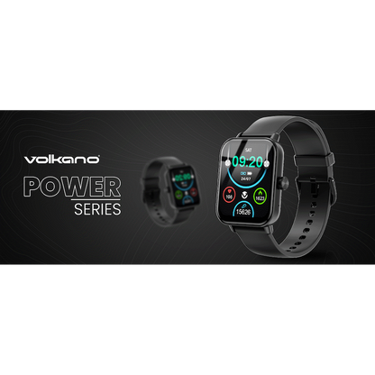 Volkano Chroma Series Smartwatch with Black Strap | VK-5088-BK